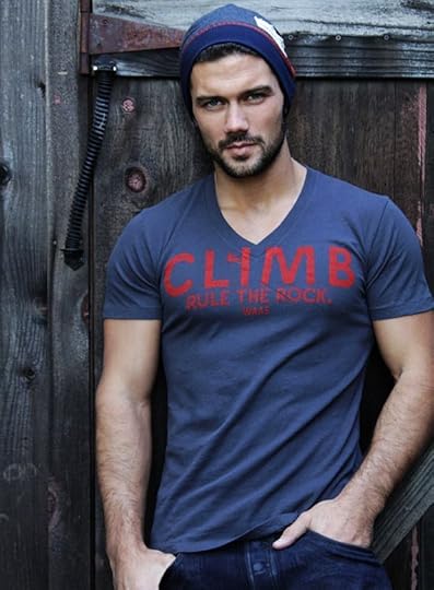  photo menstshirtgrayvneckwithrockclimbinginspiredprintbyweareallsmithslandxlavailable-f40745_zps31d5b02f.jpg