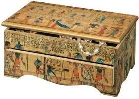 Egyptian rectangular box