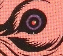 detail of alien's left eye