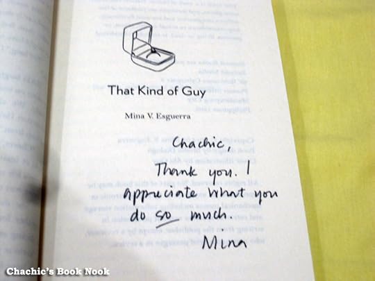 signed copy of That Kind of Guy