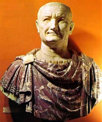 portrait bust of Vespasian