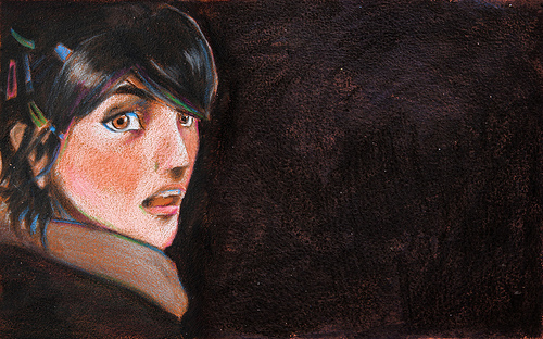 Blue, for The Raven Boys Trailer