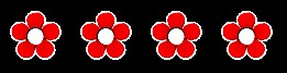 4 flowers