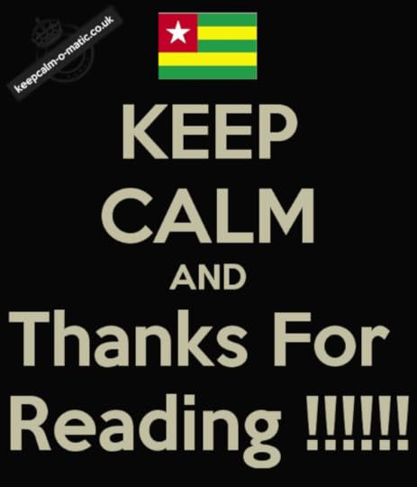 keep calm and thanks for reading