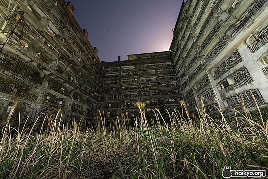 Hashima Island, commonly called Gunkanjima, is one among 505 uninhabited islands in Nagasaki Prefecture about 15 kilometers from Nagasaki itself. (Wikipedia)