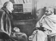 Mahatma Gandhi & Romain Rolland 