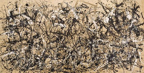 Jackson Pollock painting