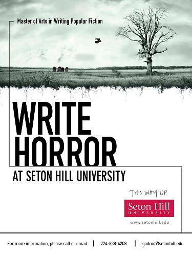 Write Horror at Seton Hill University