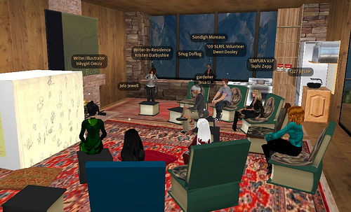 Kristen Darbyshire chat on Second Life