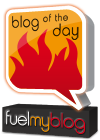 Fuelmyblog Blog of the Day award