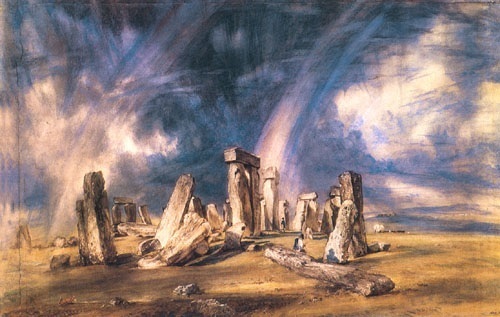 'Stonehenge' by John Constable (from Wikimedia Commons)