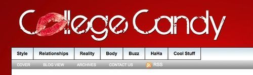 College Candy Banner