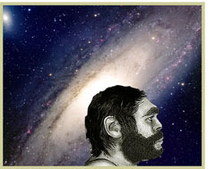 Thag and picture of galaxy