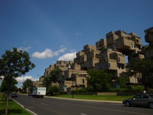 Very sf looking buildings
