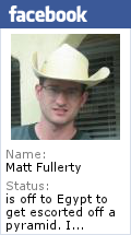 Matt Fullerty's Facebook profile