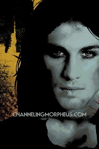 Channeling Morpheus iPhone Wallpaper