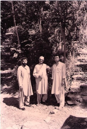 Chief Zazai, right, with his father, Chief Raiss Afzal Khan Zazi and his bodyguard, both murdered in 2000