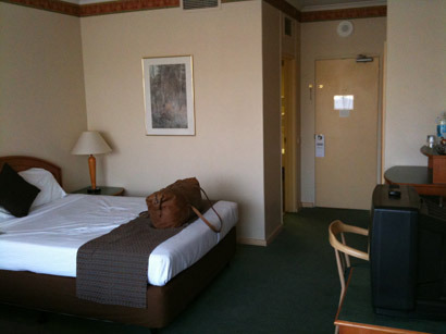 conflux room Conflux 6 report #1 Arrival