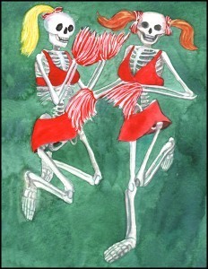 'Fearleader Camp' - Sportuary illo by Marcia Borell