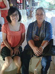 with NH.Dini my favourite writer