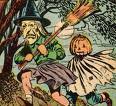 old time Halloween illustration