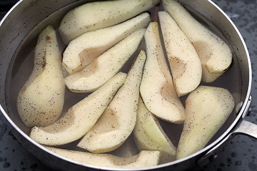 poaching pears