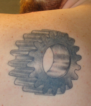 Gear Tattoo300