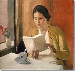 Alexander Deineka---Young woman-- 1934