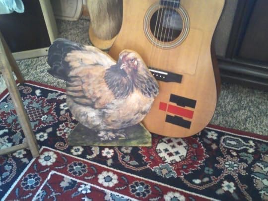 wooden brahma chicken