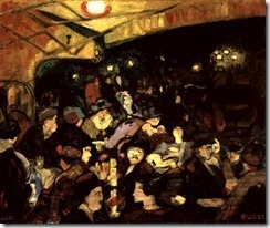 LA COUPOLE, PARIGI --Anselmo Bucci-1887-1955