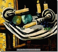 Max Beckmann, Still Life with Fallen Candles, 1929