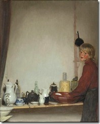 La petite plongeuse-- 1901--Leandro-Ramon-Garrido-1868-1909