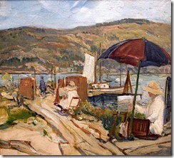 Summer Session at Ballast Point 1930--Charles Reiffel-1862-1942
