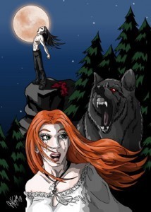 Joleen's entry to the Loups-Garous contest