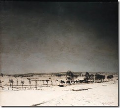 Road Through a Winter Landscape--1931