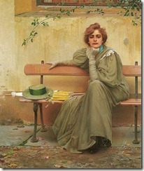 Dreams-- by Vittorio Matteo Corcos --1859-1933