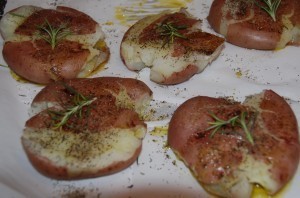Roasted Smashed Potatoes