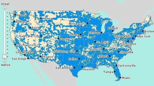 at&t coverage
