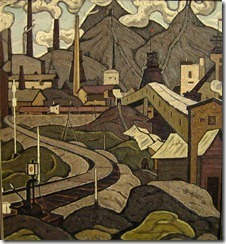 Ad Nazarenko Landscape in Donetsk-1972