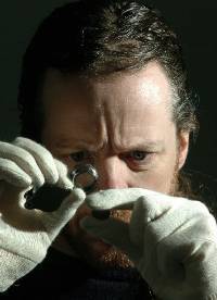 Patrick Tostevin at Ribchester Museum Finds Day