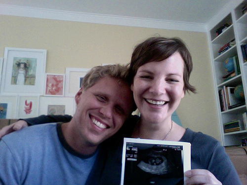 it's true. we're pregnant!