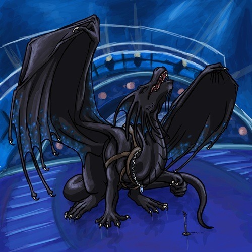 Temeraire in the Idoldome by takmarierah