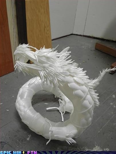 plastic dragon By the power of the Plastic Fork Dragon