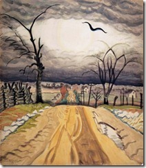 Charles Burchfield, The Mysterious Bird
