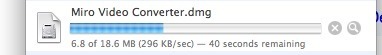 progress bar