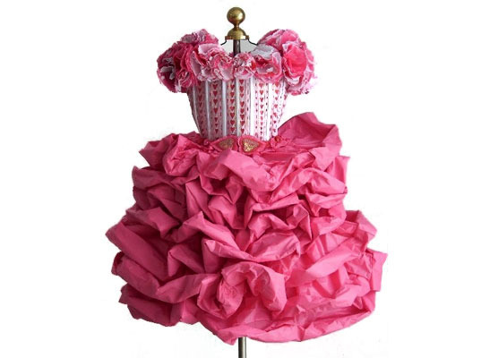 paper dress