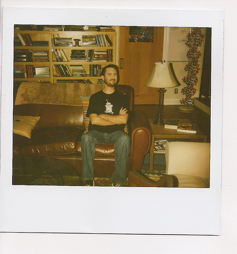 Evil Wil Wheaton sits in Sheldon's spot