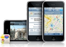 iPhone Google Maps