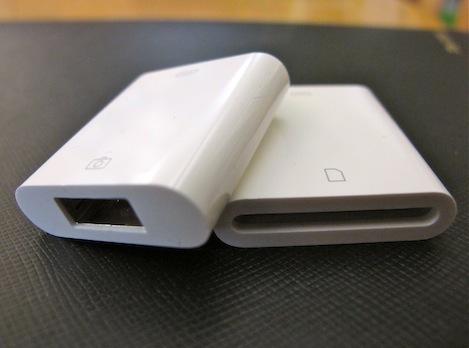 iPad camera adapters