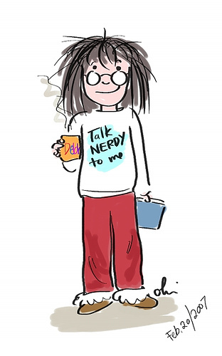 Morning self-portrait